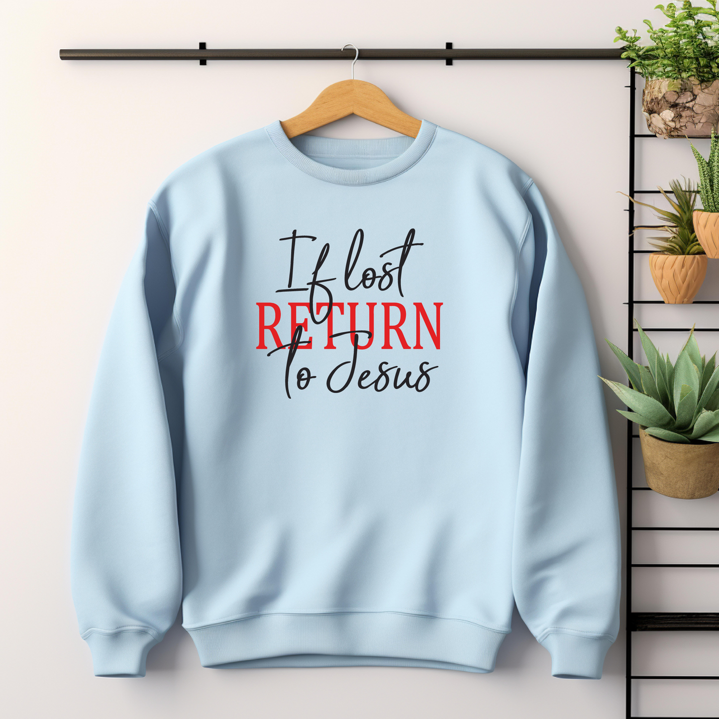 If Lost Return to Jesus
