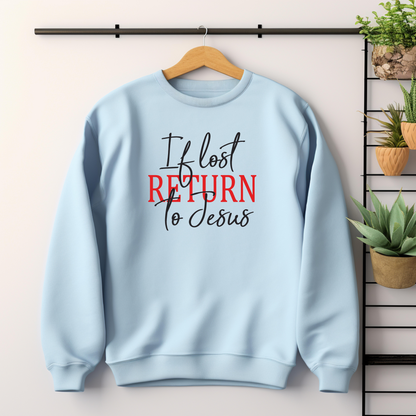 If Lost Return to Jesus